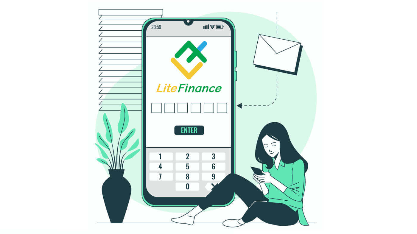 Kaip užsiregistruoti ir patvirtinti paskyrą „LiteFinance“.