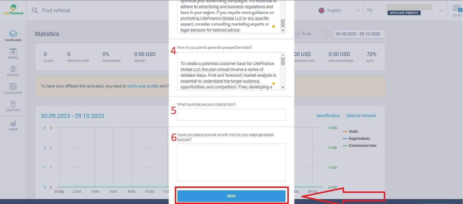 របៀបចូលរួមកម្មវិធី Affiliate និងក្លាយជាដៃគូរលើ LiteFinance របៀបចូលរួមកម្មវិធី Affiliate និងក្លាយជាដៃគូរលើ LiteFinance
