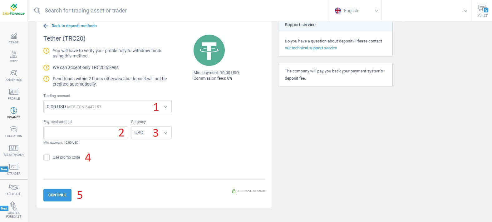 How to Login and Deposit on LiteFinance How to Login and Deposit on LiteFinance