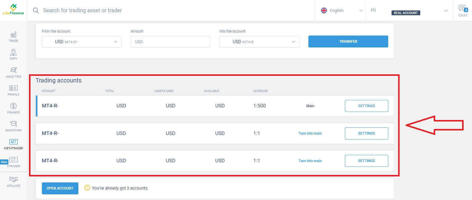 2021-жылы LiteFinance соодасын кантип баштоо керек: үйрөнчүктөр үчүн кадам-кадам колдонмо