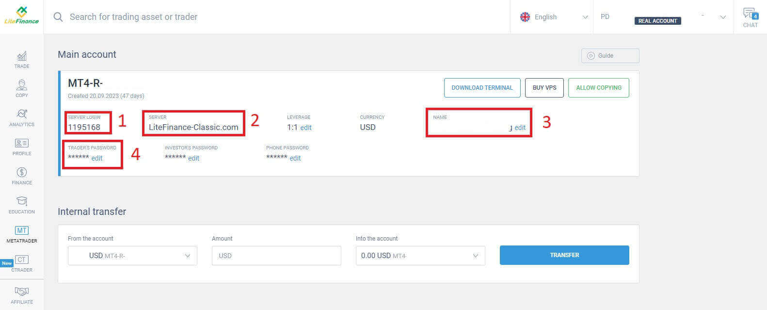 LiteFinance에서 Forex를 거래하는 방법