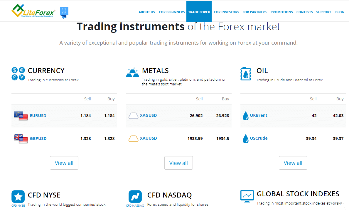 مراجعة LiteFinance: المنصات والرسوم والحسابات والسلامة