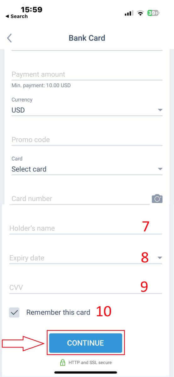الاشتراك والإيداع في LiteFinance: خطوات تمويل الحساب الاشتراك والإيداع في LiteFinance: خطوات تمويل الحساب